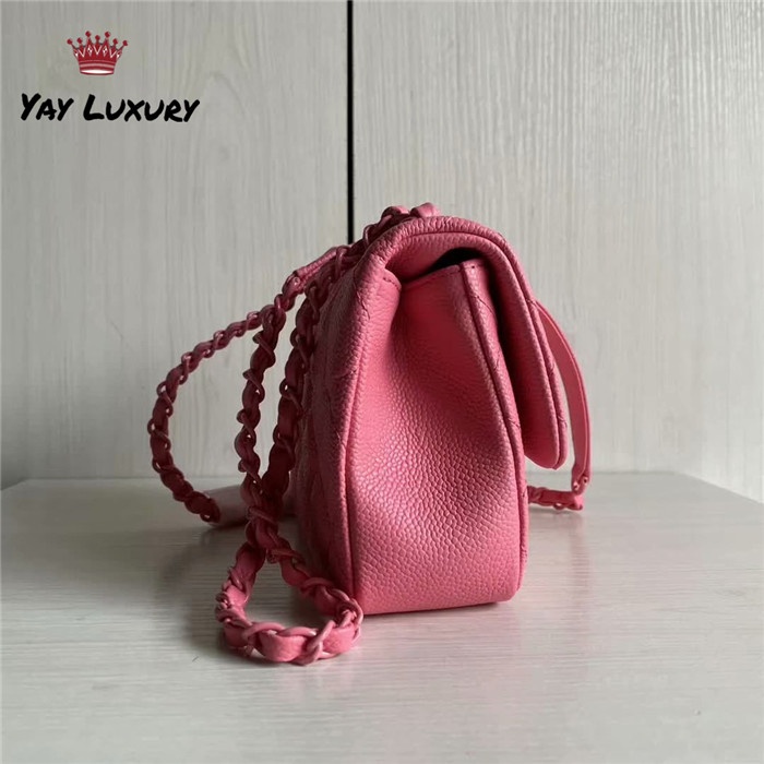 Chanel classic flap bag calfskin caviar leather handbags