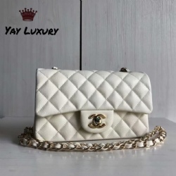 Chanel Classic Flap bag calfskin cf handbag for lady