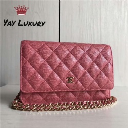 Chanel woc bag calfskin caviar leather bags authentic level