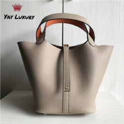 Hermes Picotin 22cm Full Handmade Togo Leather from France