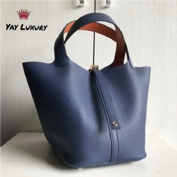 Hermes Picotin 22cm Full Handmade Togo Leather from France